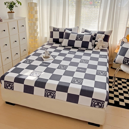 （总）维娜斯家纺 2024新款水洗棉印花床笠