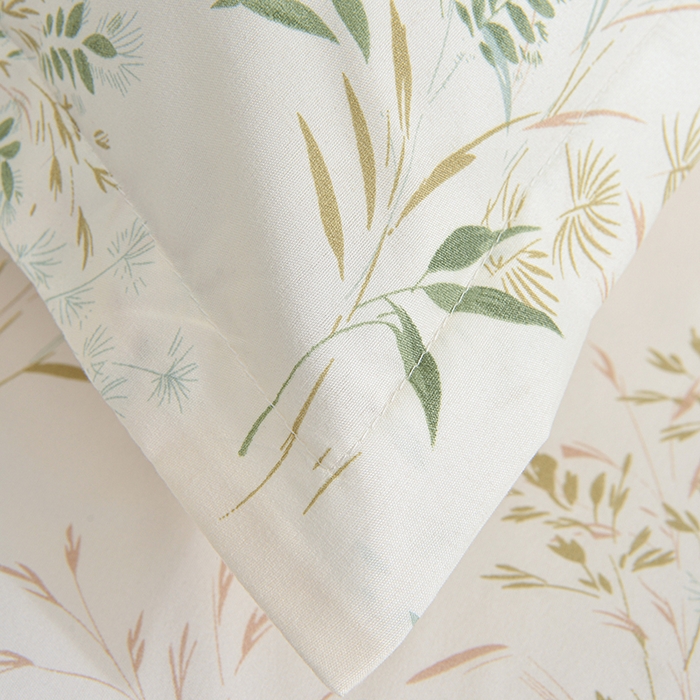 91家纺网 家纺一手货源 找家纺 小雨家纺 2026新款芦荟棉床裙三件套 香草