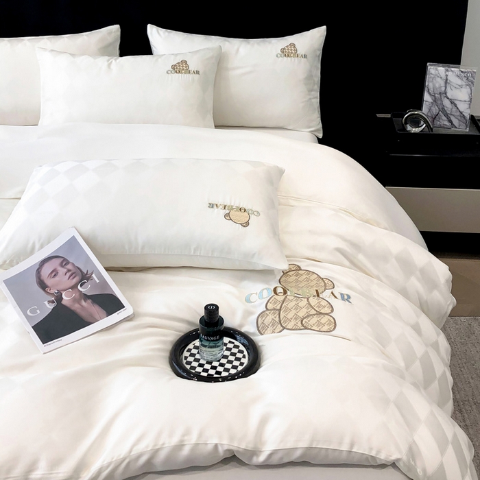 91家纺网 家纺一手货源 找家纺 （总）奥汀洛2025 贝拉天丝提花刺绣四件套