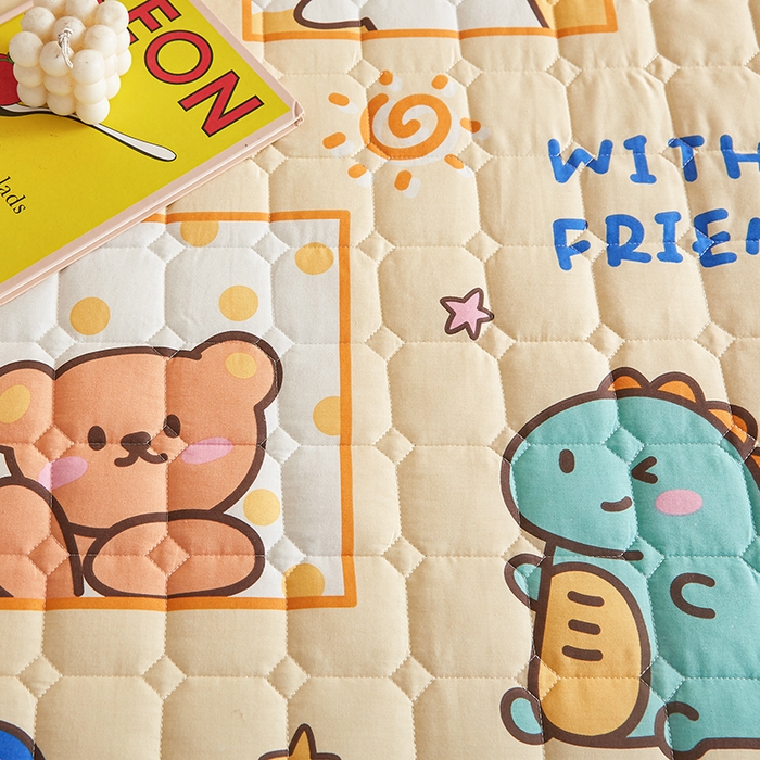 91家纺网 家纺一手货源 找家纺 （总）富馨莱 2024新款纯棉夹棉床笠