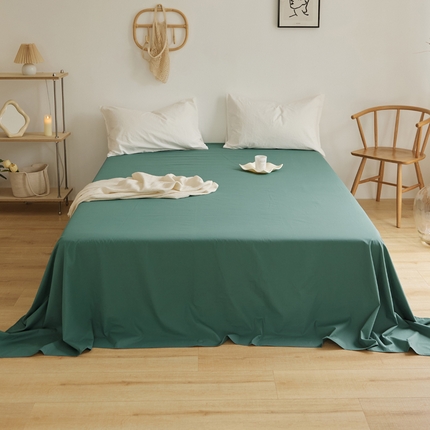 91家纺网 家纺一手货源 找家纺 （总）新款40支全棉水洗棉纯色单品系列-单床单