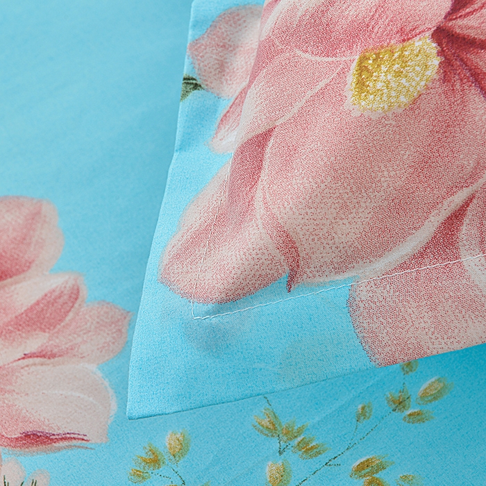 91家纺网 家纺一手货源 找家纺 小雨家纺 2026新款芦荟棉床裙四件套 碧玉佳人-兰