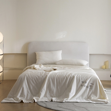 91家纺网 家纺一手货源 找家纺 （总）纪梵茜 2025新款59%大豆原棉被全棉夏凉被纯棉水洗空调被芯