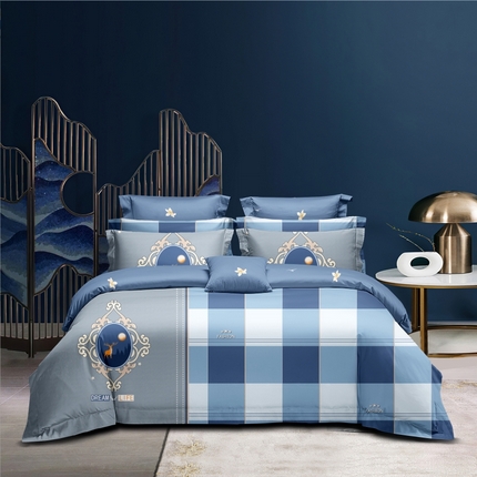 91家纺网 家纺一手货源 找家纺 （总）优尚家纺 2025新款亲肤磨毛新国风大版系列四件套