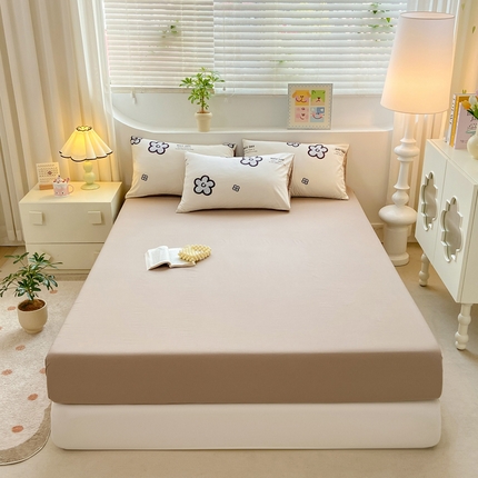 91家纺网 家纺一手货源 找家纺 （总）雅阁尔家纺 2024新款直播热款水洗云朵棉单品单床笠被套罩床垫套