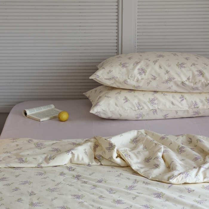 91家纺网 家纺一手货源 找家纺 棉眠 2024新款纯棉夏被 紫琅