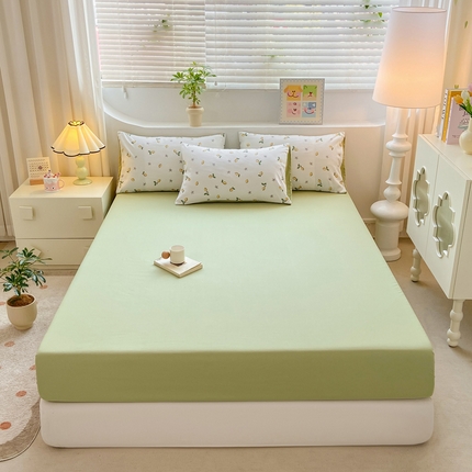 91家纺网 家纺一手货源 找家纺 （总）雅阁尔家纺 2024新款直播热款水洗云朵棉单品单床笠被套罩床垫套