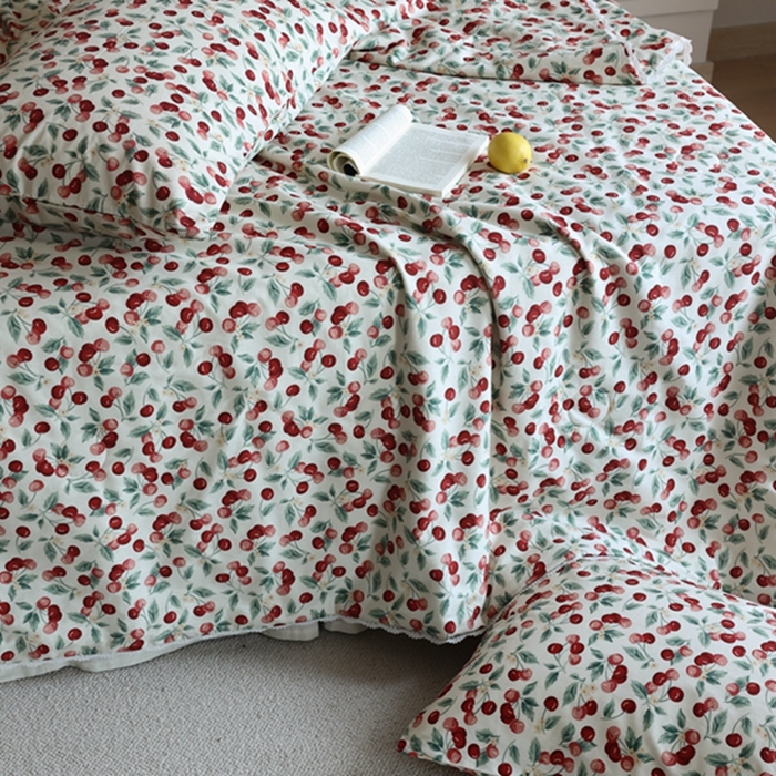 91家纺网 家纺一手货源 找家纺 棉眠 2024新款纯棉夏被 胭脂