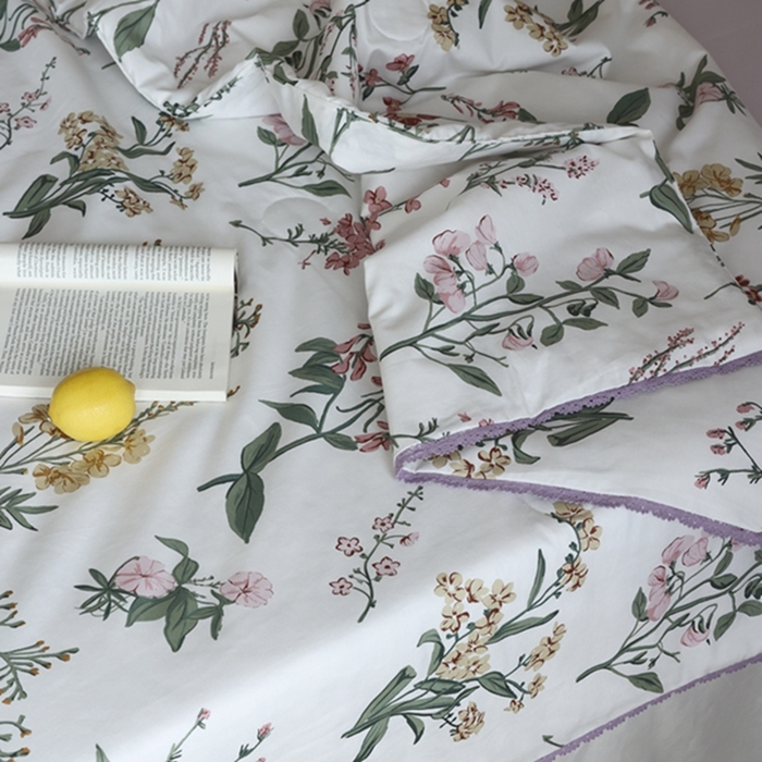 91家纺网 家纺一手货源 找家纺 棉眠 2024新款纯棉夏被 春日