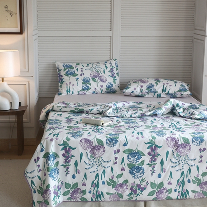 91家纺网 家纺一手货源 找家纺 棉眠 2024新款纯棉夏被 万神殿