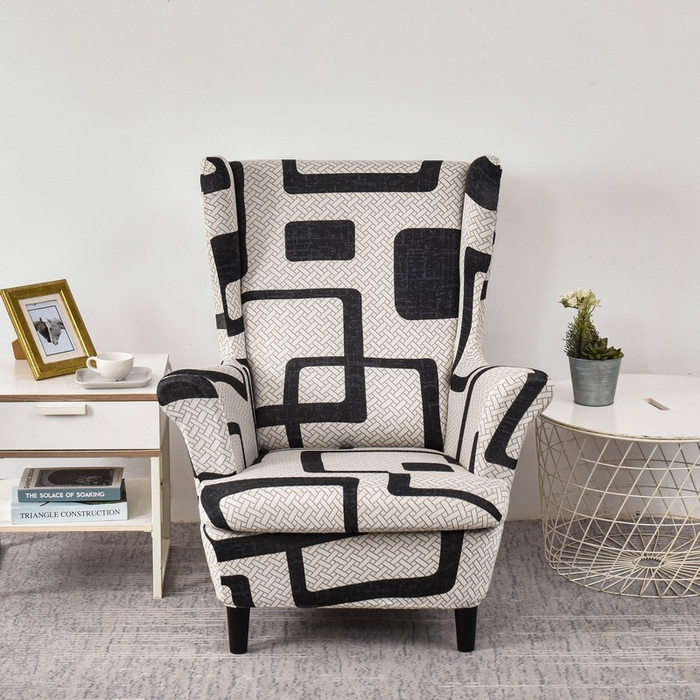 91家纺网 家纺一手货源 找家纺 兴妮雅家纺 2024新款老虎凳套 格纹方块