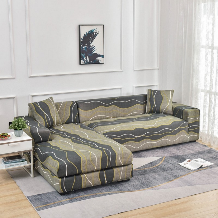 91家纺网 家纺一手货源 找家纺 兴妮雅家纺 2024新款雅芝华士贵妃沙发套 多瑙河