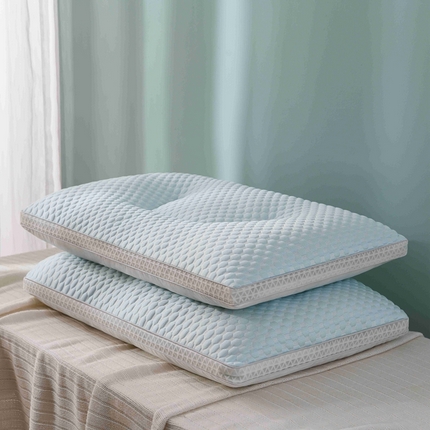 91家纺网 家纺一手货源 找家纺 （总）大熊枕芯 2024新款针织棉凉感冰豆豆定型枕头枕芯