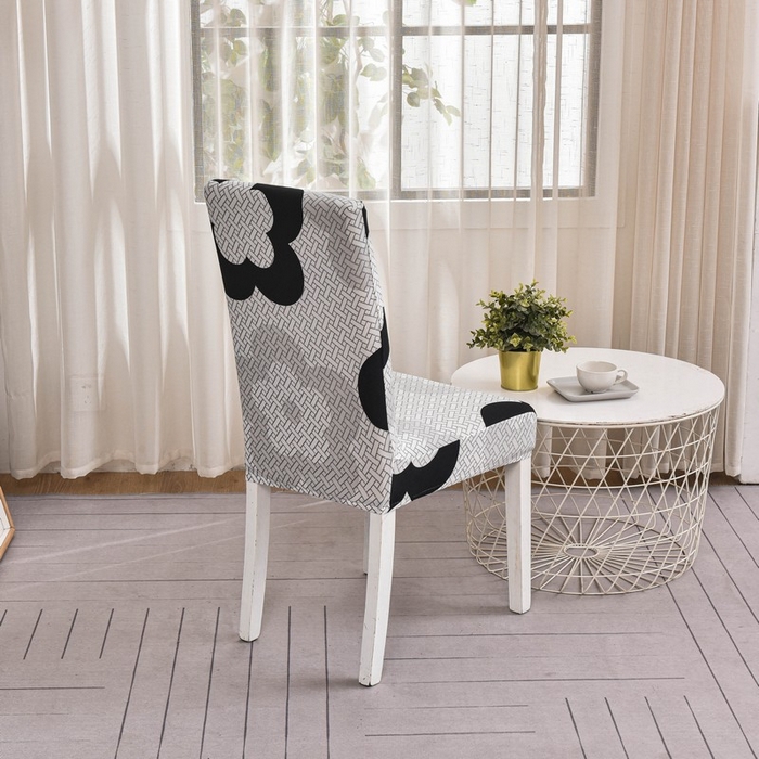 91家纺网 家纺一手货源 找家纺 兴妮雅家纺 2024新款雅芝华士椅子套 格纹花朵