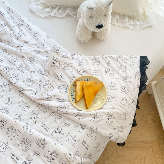 91家纺网 家纺一手货源 找家纺 （总）千朵 2024新款针织棉夏被