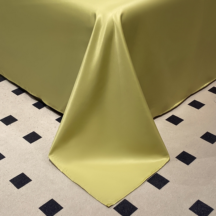 91家纺网 家纺一手货源 找家纺 澳梵 2024新款水洗真丝刺绣四件套 蒂娜-优雅绿