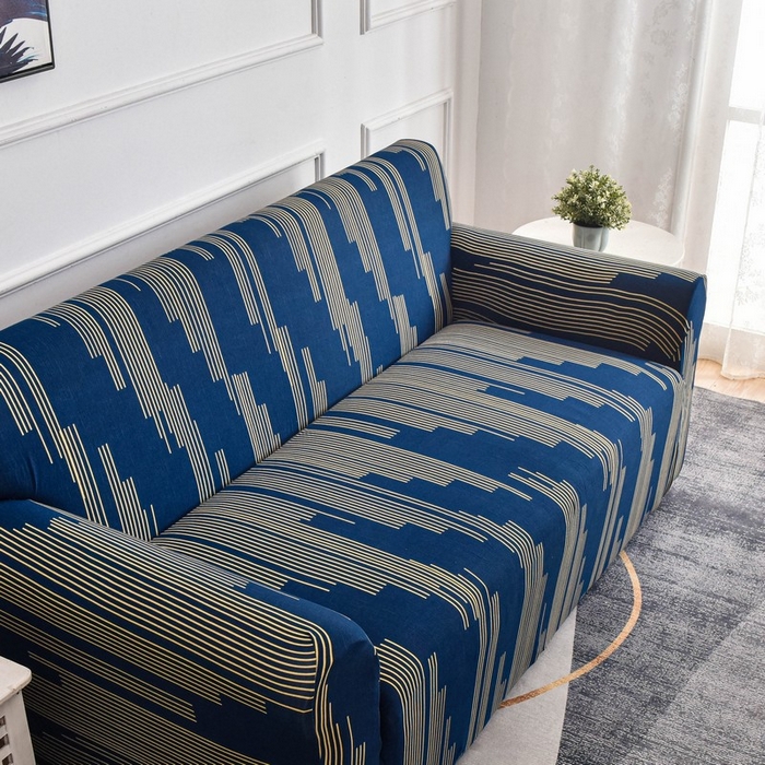 91家纺网 家纺一手货源 找家纺 兴妮雅家纺 2024新款三人位沙发套 协奏曲