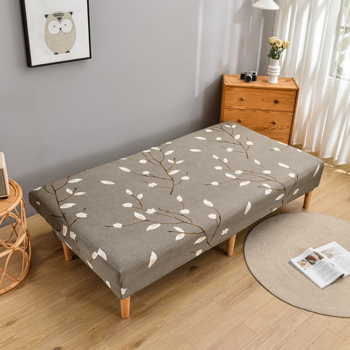 91家纺网 家纺一手货源 找家纺 兴妮雅家纺 2024新款雅芝华士沙发床 一支独秀(咖)