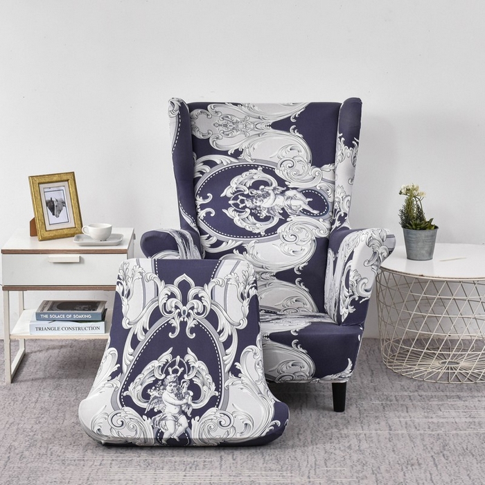 91家纺网 家纺一手货源 找家纺 兴妮雅家纺 2024新款老虎凳套 罗马风情 