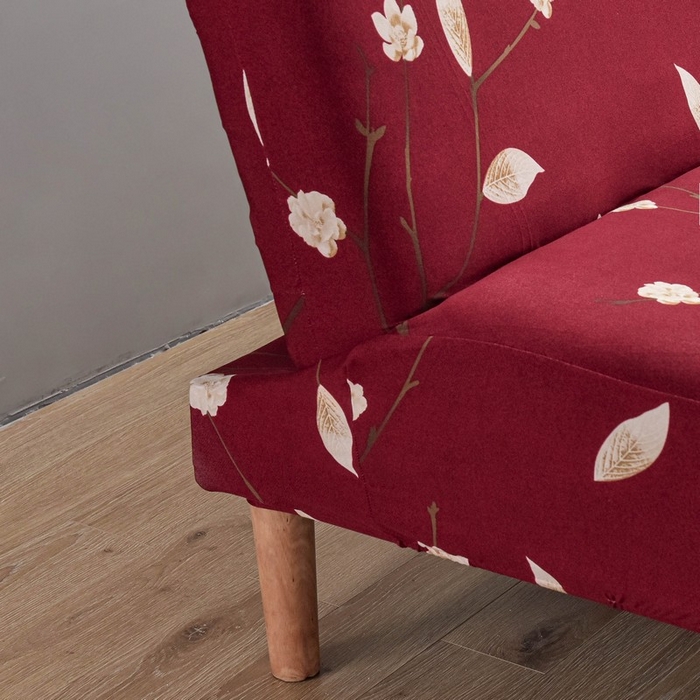 91家纺网 家纺一手货源 找家纺 兴妮雅家纺 2024新款雅芝华士沙发床 一支独秀(红)