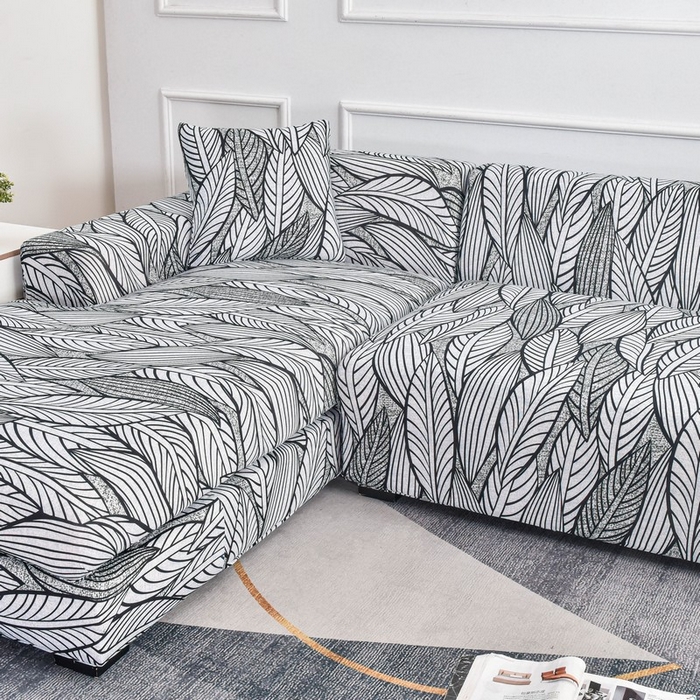 91家纺网 家纺一手货源 找家纺 兴妮雅家纺 2024新款雅芝华士贵妃沙发套 繁枝叶茂