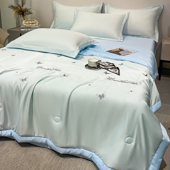 91家纺网 家纺一手货源 找家纺 （总）澳梵 2024新款莫代尔夏被四件套