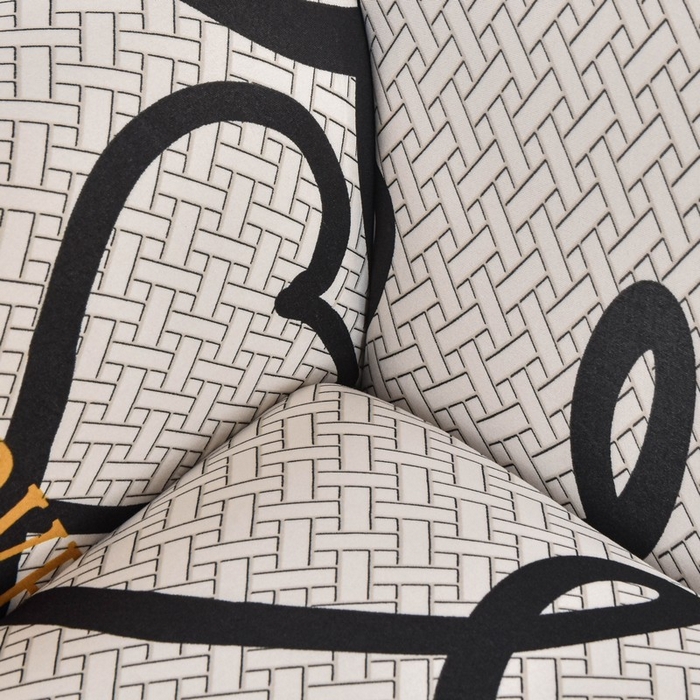 91家纺网 家纺一手货源 找家纺 兴妮雅家纺 2024新款三人位沙发套 格纹爱意