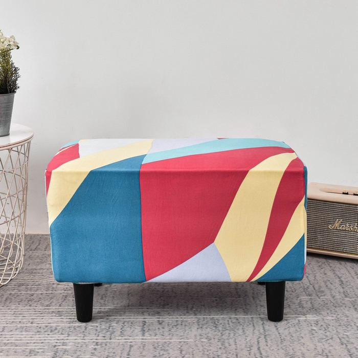 91家纺网 家纺一手货源 找家纺 兴妮雅家纺 2024新款老虎凳套 七彩梦