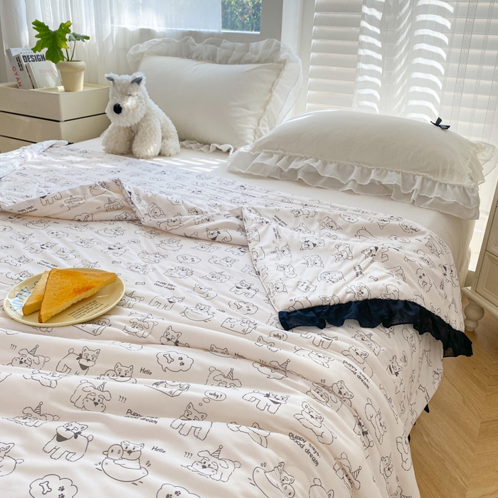 91家纺网 家纺一手货源 找家纺 （总）千朵 2024新款针织棉夏被