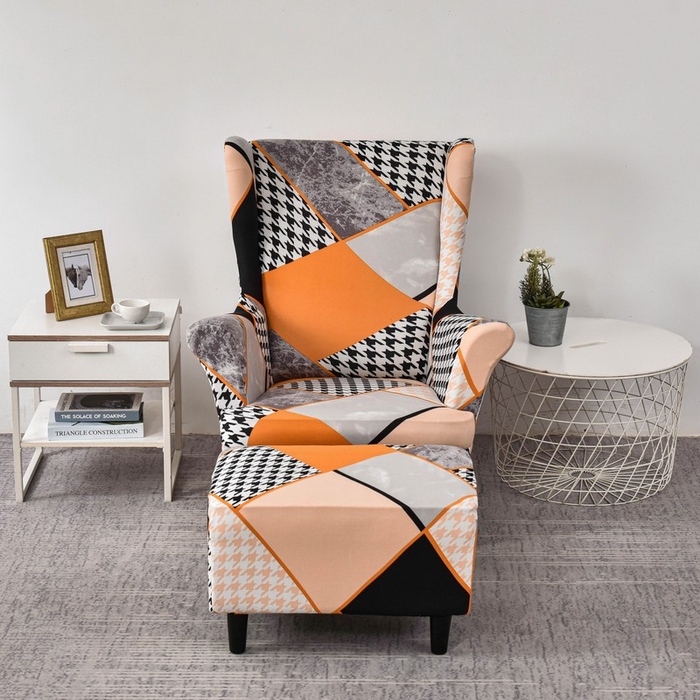 91家纺网 家纺一手货源 找家纺 兴妮雅家纺 2024新款老虎凳套 千鸟格