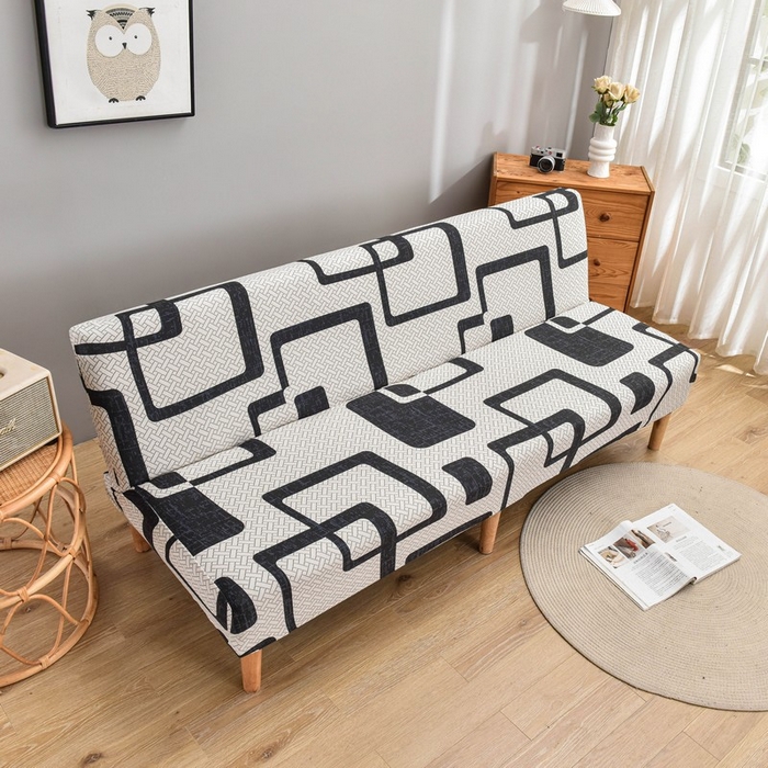 91家纺网 家纺一手货源 找家纺 兴妮雅家纺 2024新款雅芝华士沙发床 格纹方块