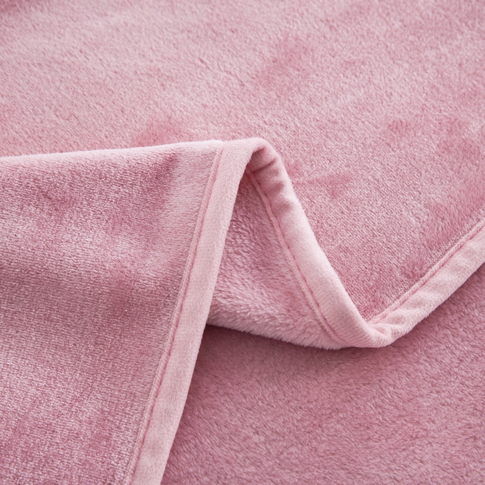 91家纺网 家纺一手货源 找家纺 恋尚羽 2025秋冬爆款印花披肩毯盖毯豆沙