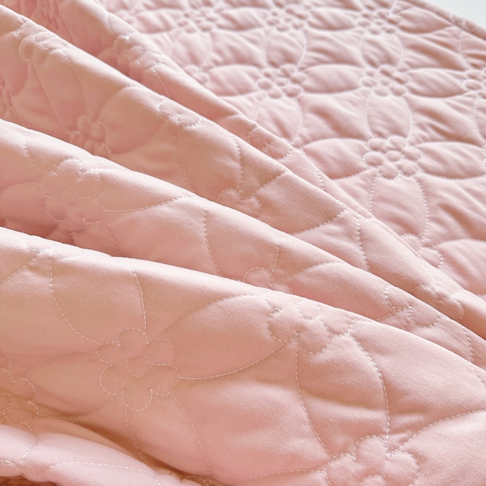 91家纺网 家纺一手货源 找家纺 （总）罗艺轩 2024新款公主风水洗棉全夹棉床盖款三件套-盛宴