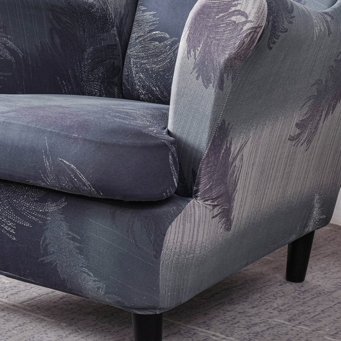 91家纺网 家纺一手货源 找家纺 兴妮雅家纺 2024新款老虎凳套 灰羽毛