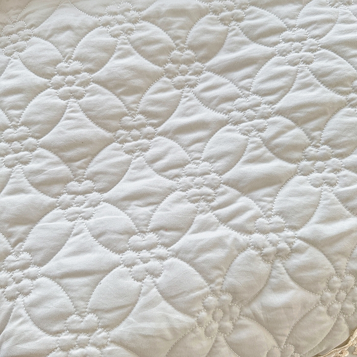 91家纺网 家纺一手货源 找家纺 罗艺轩 2024新款公主风水洗棉全夹棉床盖款三件套-盛宴 盛宴-迷雾灰