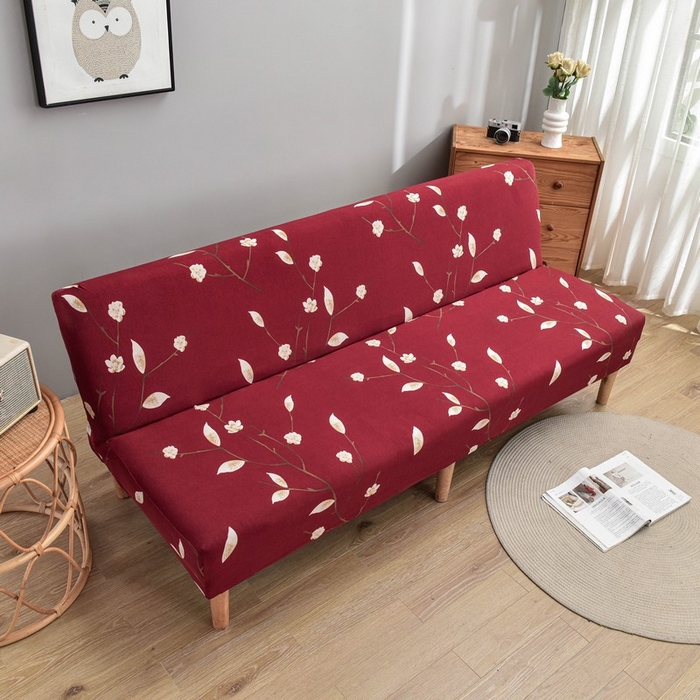 91家纺网 家纺一手货源 找家纺 兴妮雅家纺 2024新款雅芝华士沙发床 一支独秀(红)