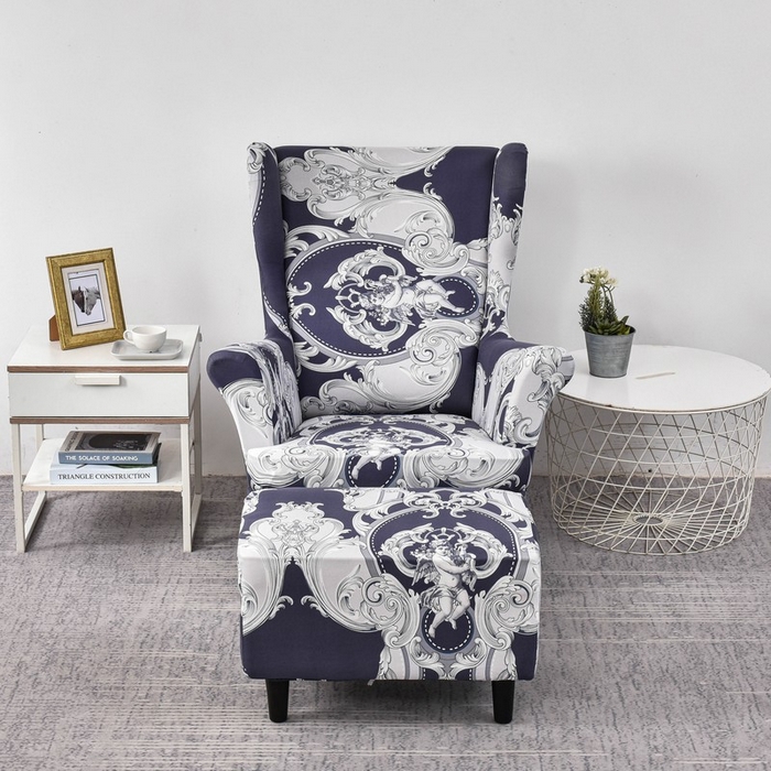 91家纺网 家纺一手货源 找家纺 兴妮雅家纺 2024新款老虎凳套 罗马风情 