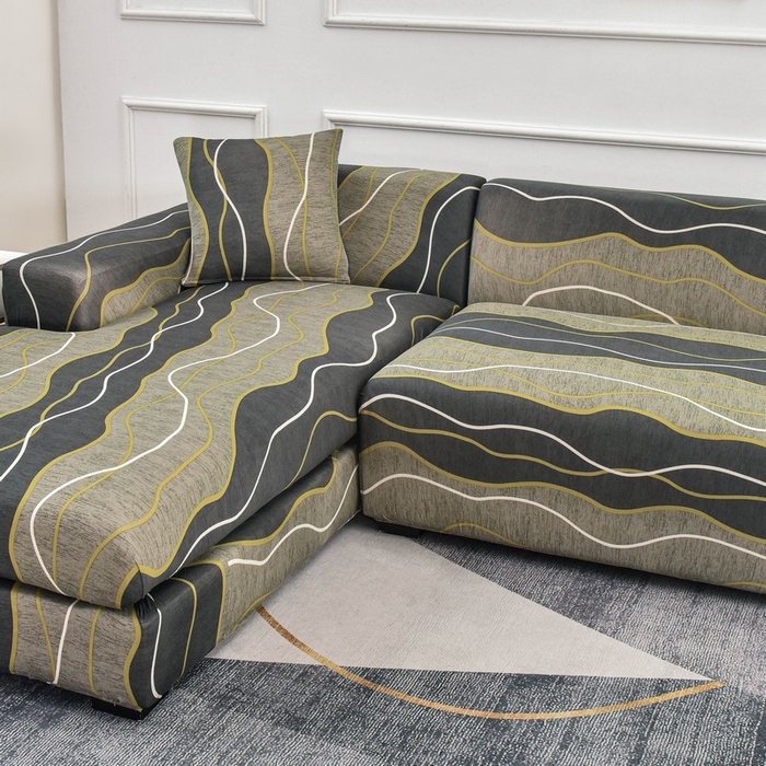 91家纺网 家纺一手货源 找家纺 兴妮雅家纺 2024新款雅芝华士贵妃沙发套 多瑙河