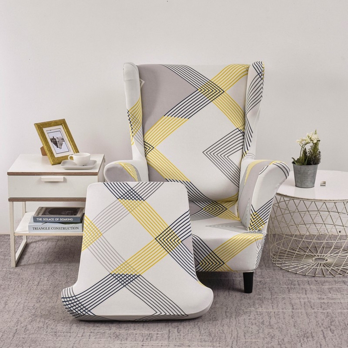 91家纺网 家纺一手货源 找家纺 兴妮雅家纺 2024新款老虎凳套 绅士格