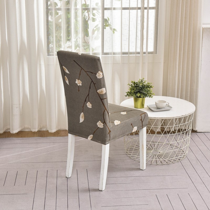 91家纺网 家纺一手货源 找家纺 兴妮雅家纺 2024新款雅芝华士椅子套 一支独秀(咖)