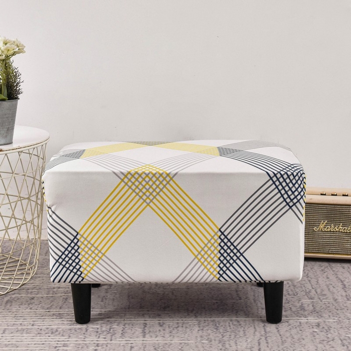 91家纺网 家纺一手货源 找家纺 兴妮雅家纺 2024新款老虎凳套 绅士格