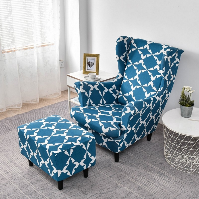 91家纺网 家纺一手货源 找家纺 兴妮雅家纺 2024新款老虎凳套 克莱因蓝格