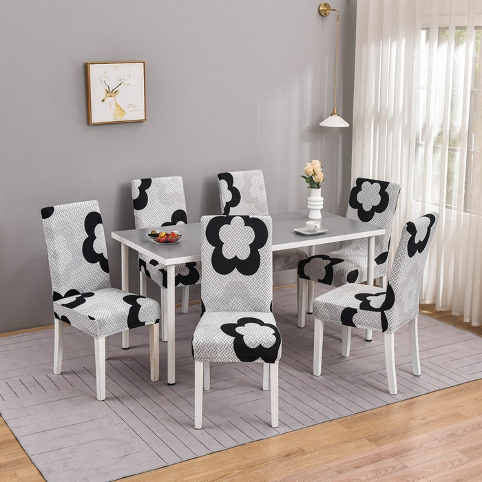 91家纺网 家纺一手货源 找家纺 兴妮雅家纺 2024新款雅芝华士椅子套 格纹花朵