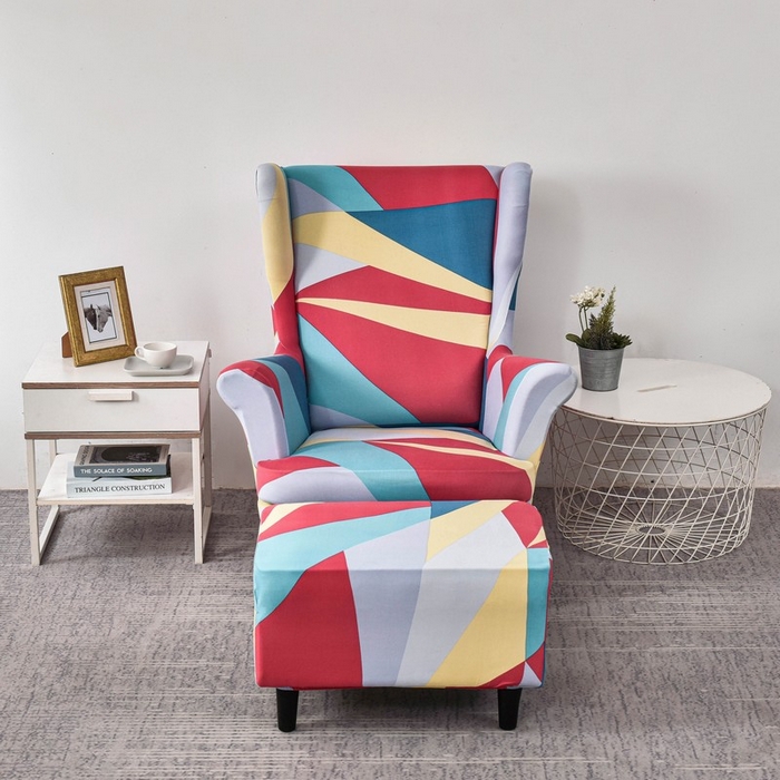 91家纺网 家纺一手货源 找家纺 兴妮雅家纺 2024新款老虎凳套 七彩梦