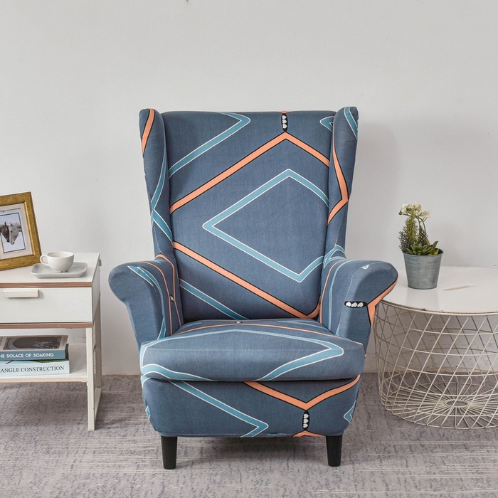 91家纺网 家纺一手货源 找家纺 兴妮雅家纺 2024新款老虎凳套 绿意庄园