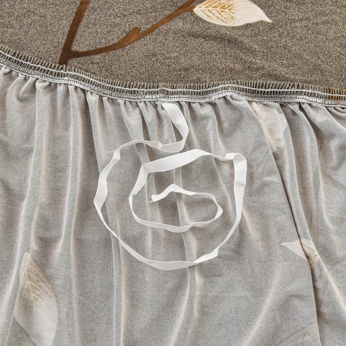 91家纺网 家纺一手货源 找家纺 兴妮雅家纺 2024新款雅芝华士椅子套 一支独秀(咖)