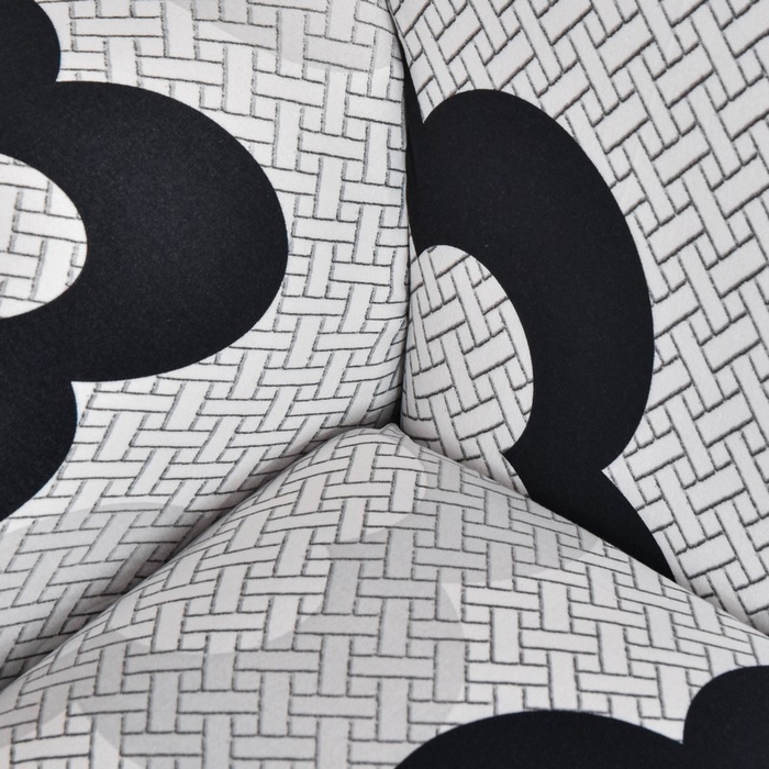 91家纺网 家纺一手货源 找家纺 兴妮雅家纺 2024新款三人位沙发套 格纹花朵