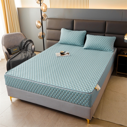 91家纺网 家纺一手货源 找家纺 （总）纤雅床笠 2024新款包边款六面全包床笠