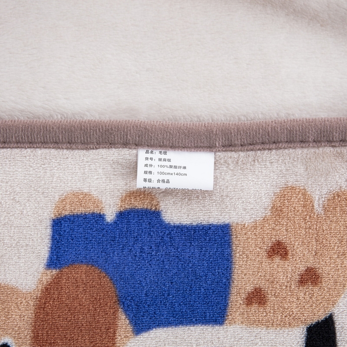 91家纺网 家纺一手货源 找家纺 恋尚羽 2025秋冬爆款印花披肩毯盖毯腊肠狗