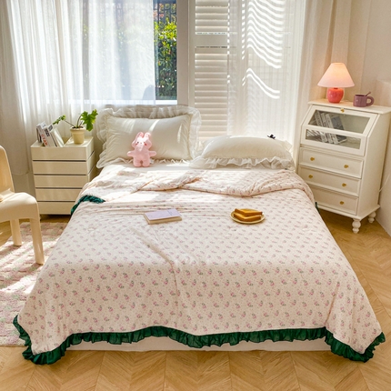 千朵 2024新款针织棉夏被 夏朵